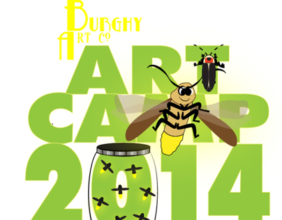 Art Camp 2014 logo and promo