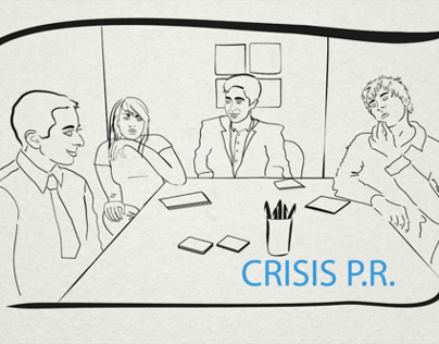 Crisis PR web series intro animation