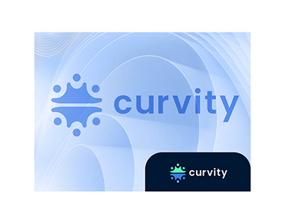 Curvity Teamwork , Medical logo Branding