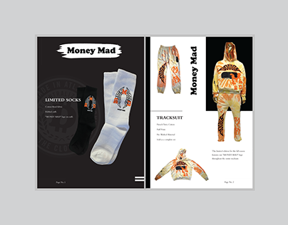 Catalog design for Money Mad