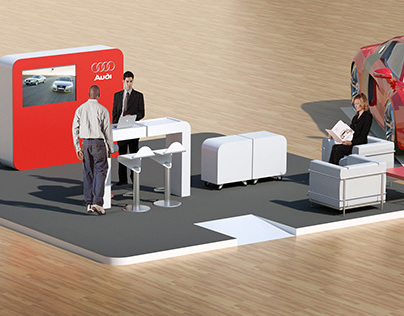 Audi // exhibition stand //