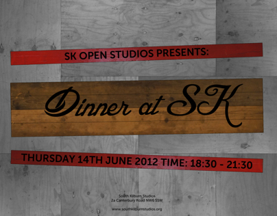 'Dinner at SK' Poster