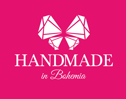HANDMADE in Bohemia logo design