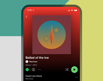 Spotify UI - Free UI Design