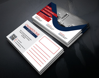 Business card design for real estate agent | DesignoFly