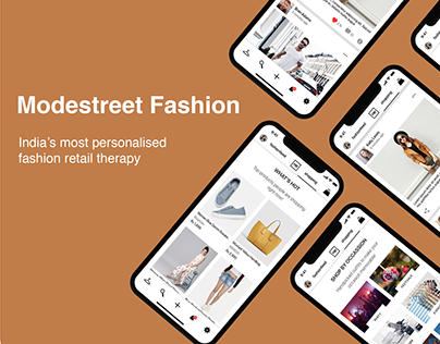 Modestreet Fashion | iOS App Design