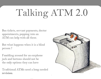 ATMs for the Blind (Product Design)
