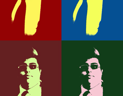 Father on the popart.