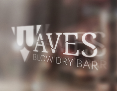 Waves Blow Dry Bar Logo