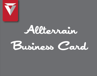 Allterrain Business Card