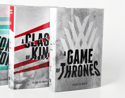 A Song of Ice and Fire - Game of Thrones // Book Covers
