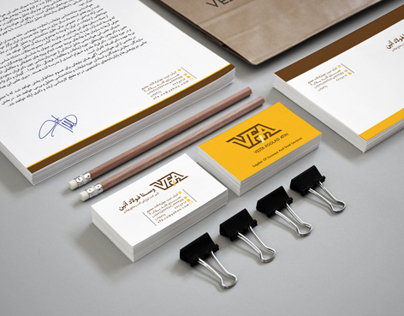 VFA Branding Identitny Stationery