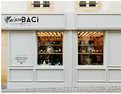 Restaurant Maison Baci, Italian Gastronomy in France