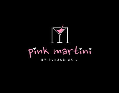 Pink Martini | Restaurant Logo Design
