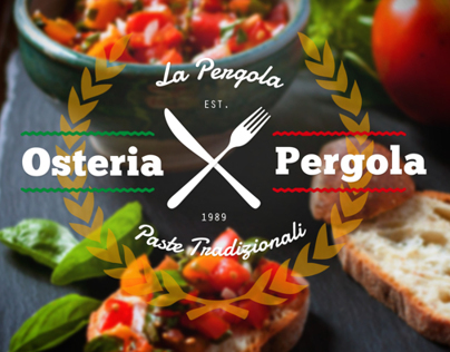 Logo Design: Osteria Pergola