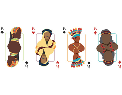 Natives Playing Cards