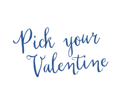 Pick your Valentine