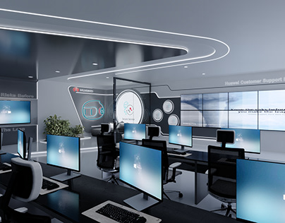 Huawei TAC Office interior Design