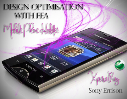 Design Optimisation with FEA: Mobile Phone Holder