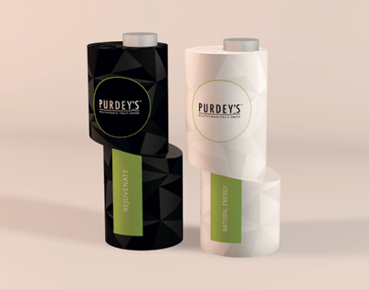 Packaging - Purdey's bottle