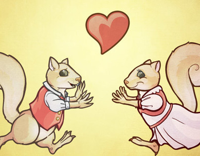 Squirrel Valentine