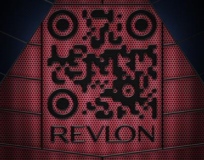 QR Code Design - The Amazing Spiderman / Revlon