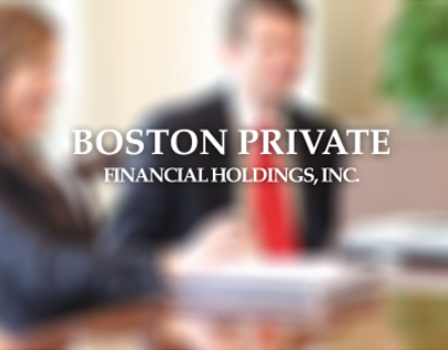 Boston Private Financial Holdings – Website Launch
