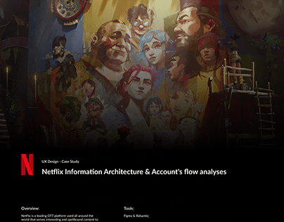 Case study - Netflix Information Architecture analyses
