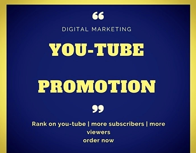 YouTube Promotion and Monetization Support Services.