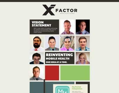 X-Factor Applications website