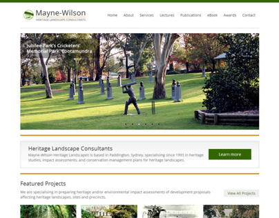 Mayne-Wilson Heritage Landscape Consultants