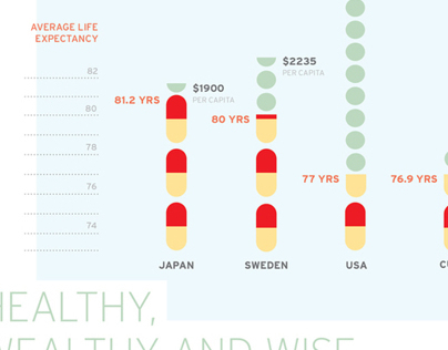 Healthy, Wealthy and Wise infographic