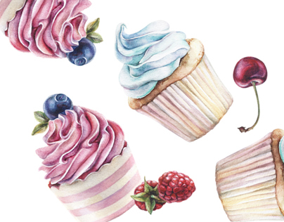 Cupcake Pattern