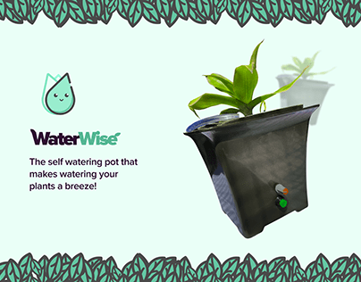 Water Wise | Self Watering Plant POT