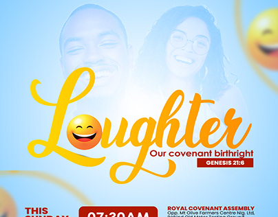 Laughter (Our Covenant Birthright) - Flyer Design