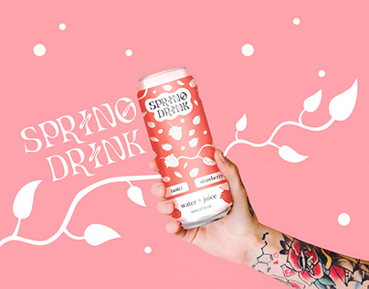❀ Spring Drink — Packaging Design ❀