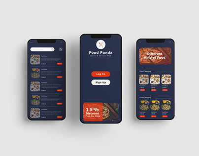 FoodPanda UI Design