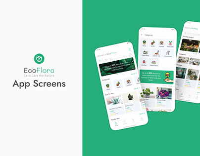 Ecoflora App Screens