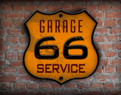 Garage 66 Service Logo