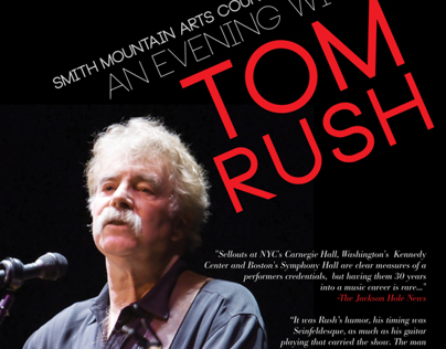 Tom Rush Concert Poster
