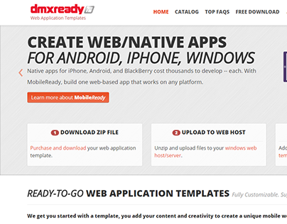 DMXReady - Web Application Templates