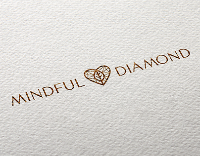 Mindful Diamond - logo design and branding for jewelry