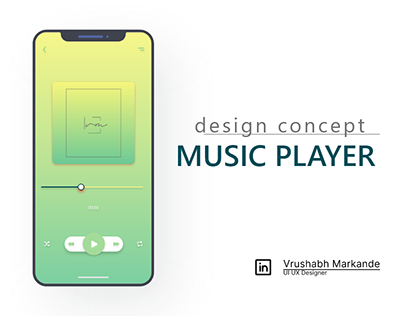 Music player Design Concept