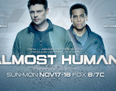 Almost Human - Facebook & G+ Banners