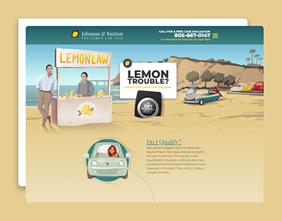 "LemonLaw" Responsive Website