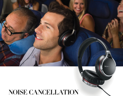 Premium Noise Canceling Headphones Campaign