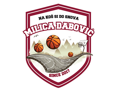 Basketball Camp Milica Dabovic - Logo Design
