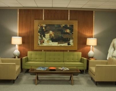 Interiors: Mad Men, Roger's Office