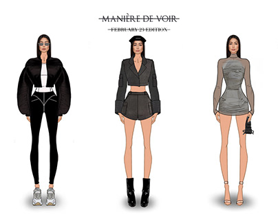 Fashion, design, procreate, designer, Maniere De Voir