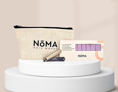 Diseño de Logotipo y Packaging l Noma Wrap Nails